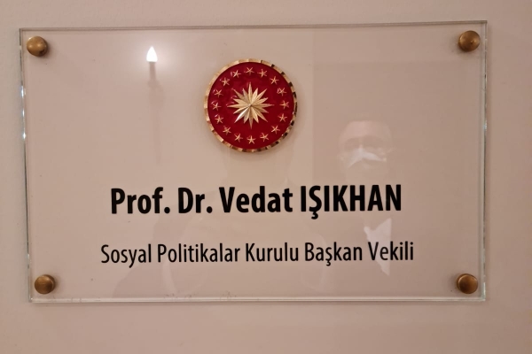 T.C. Cumhurbaşkanlığı Sosyal Politikalar Kurulu Başkanvekili Prof. Dr. Vedat Işıkhan'a Ziyaret