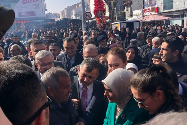 In Emirdağ, our Minister of Family and Social Services, Mr. We met with Mahinur Özdemir Göktaş.