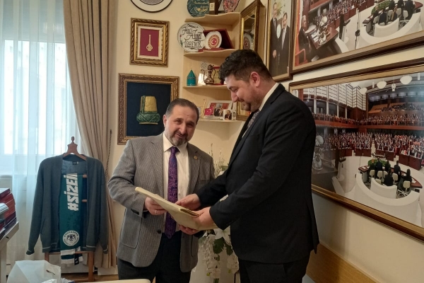 Parliamentary Prof. Dr. Visit to Hacı Ahmet Özdemir