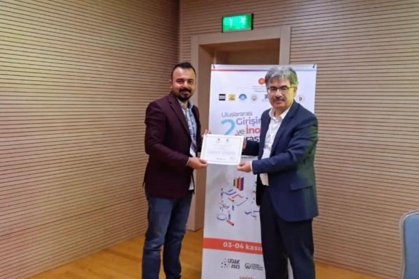 EYGEV Founding Member, Konya Branch President Assoc. Dr. Hasan Hüseyin Tekin Contributed to the 2nd International Entrepreneurship and Innovation Research Congress