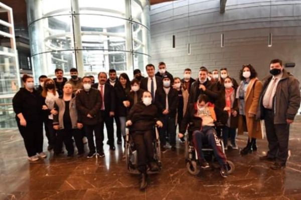 Our Disabled Brothers Visit Bursa Conquest Museum Panorama 1326 in Bursa