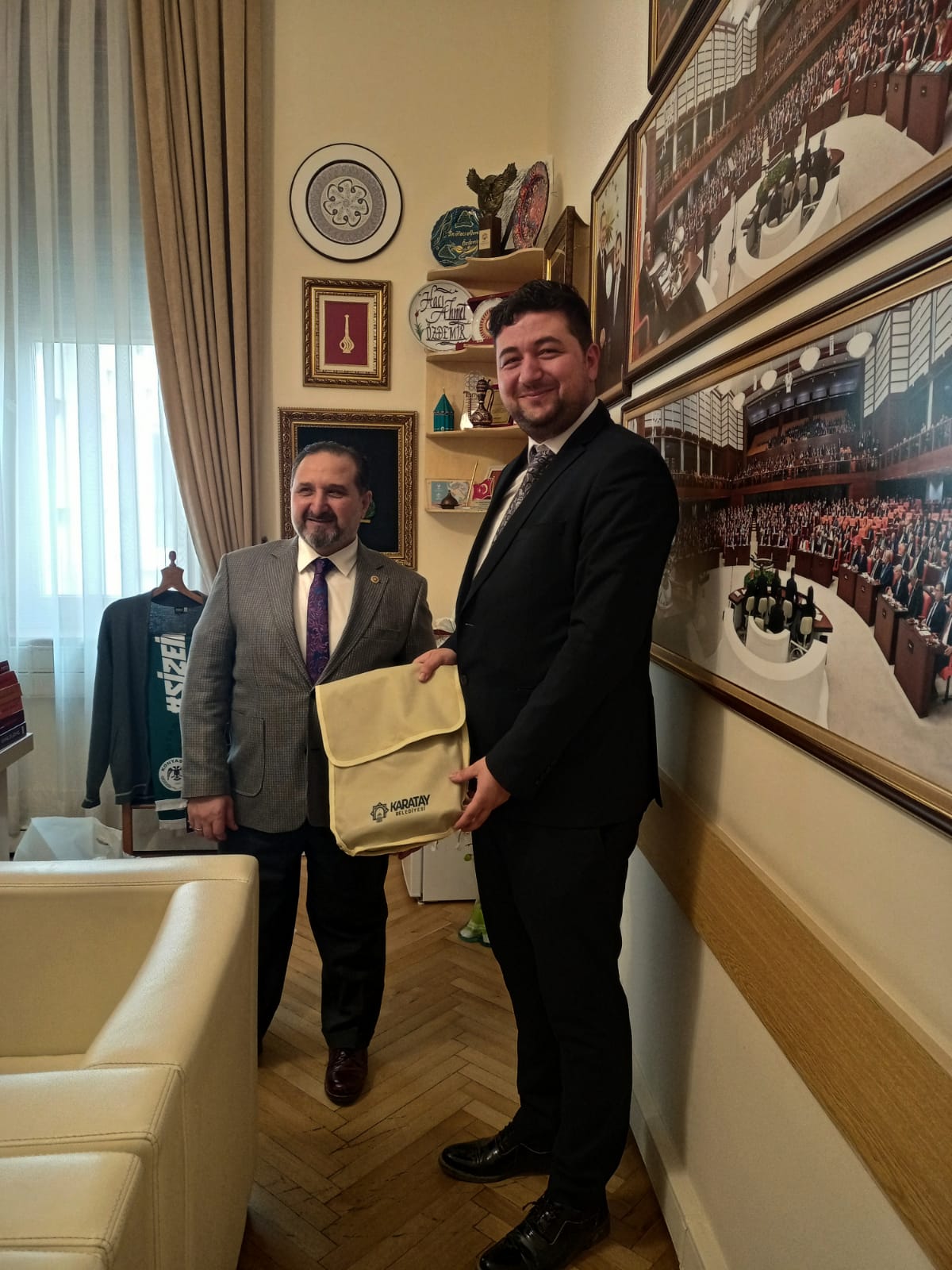 Parliamentary Prof. Dr. Visit to Hacı Ahmet Özdemir