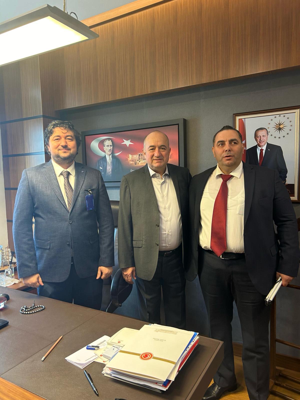 Our Chairman Serkan Ülkü Visited Our Deputy Ayhan Gider.