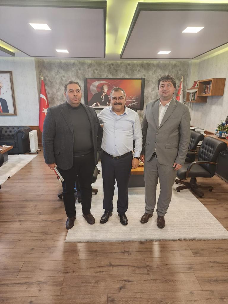 Appointed as Deputy Chief of Police, Mr. We Visited Mahmut Çorumlu in His Office