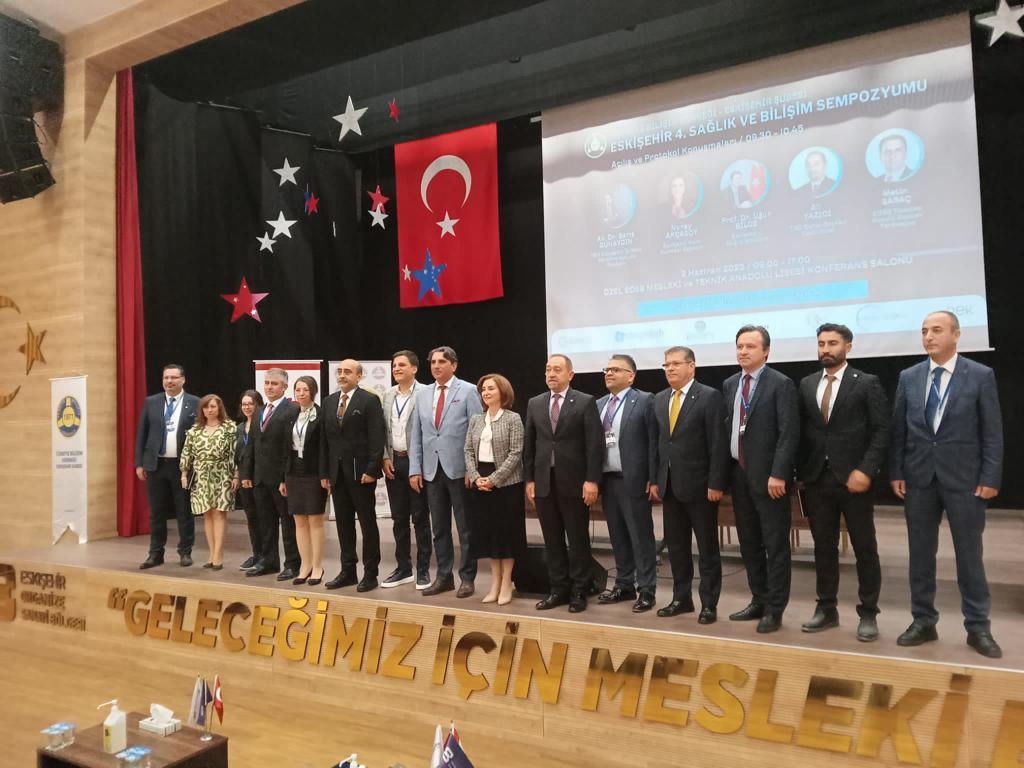 Türkiye Bilişim Derneği Eskişehir 4. Sağlık ve Bilişim Sempozyumu EYGEV'in katkılarıyla gerçekleştirildi.